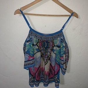 Flying Tomato cold shoulder top